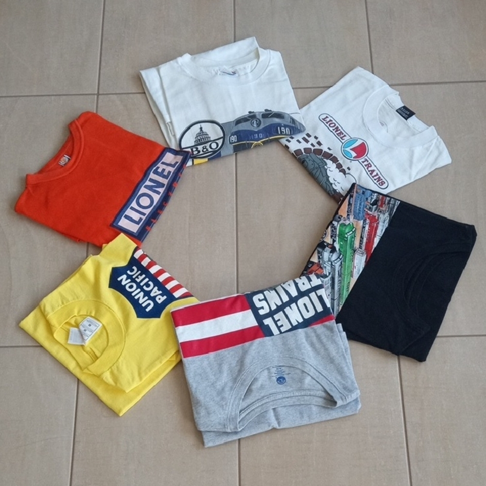 Vintage Men Train / Lionel T-Shirt Collection